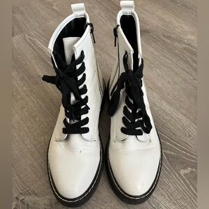 Madden Girl combat boots size 8